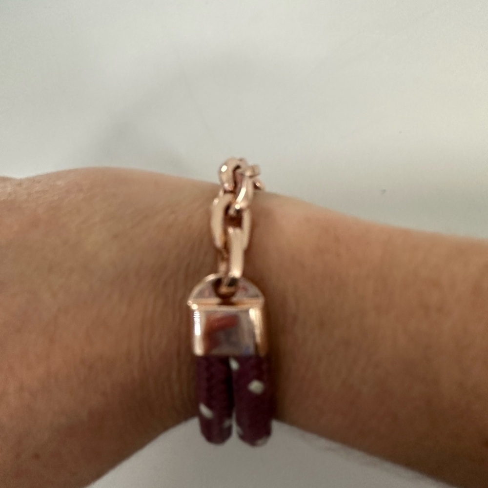 Sleek Miansai Rose gold Charm Bracelet with Intricate Detailing - Picture 4 of 8
